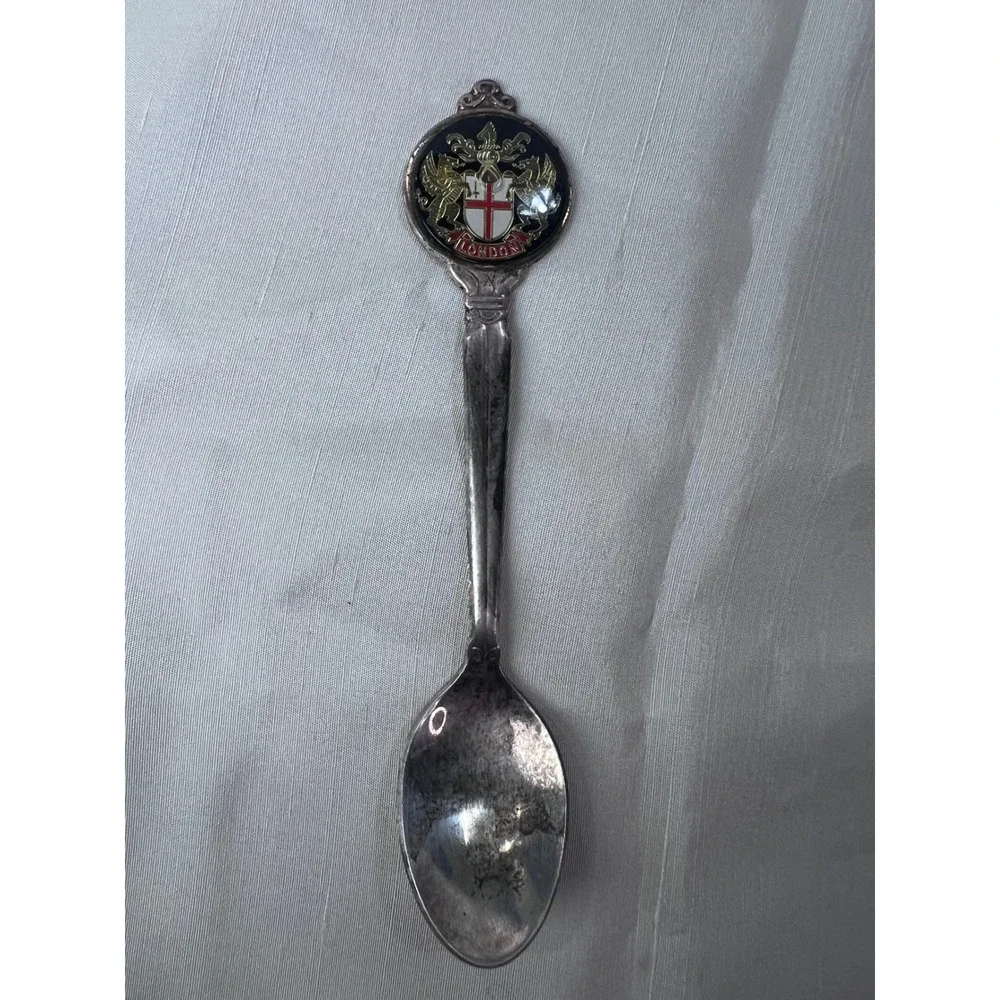 Vintage Souvenir Spoon and Fork Lot 7pc Colorado Snowmass Heidelberg Sun Valley